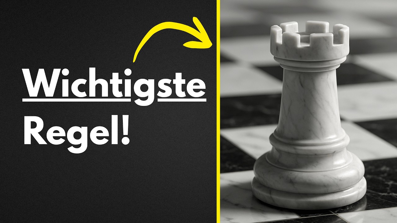 Die WICHTIGSTE Regel in Turmendspielen | Die 10 Gebote des Endspiels #3