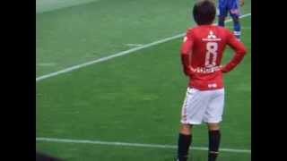 20130817 J1 第21節　浦和レッズvs大分トリニータ　前半16分　柏木FK