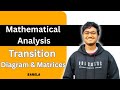 Transition Diagram &amp; Matrix of Markov Chain with Example in Bangla || Mathematical Analysis || CSE