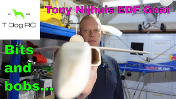 Tony Nijhuis 25" EDF Gnat - Balsa scratch build - PART 7