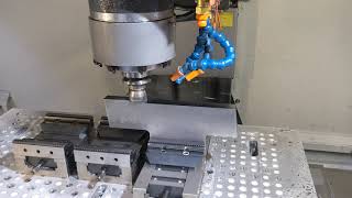 Smooth Milling Action on Leadwell V30iF and Ceratizit XDKT Shell mill