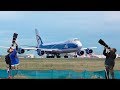 ✈Boeing 747 - Когда двум операторам тесно в аэропорту Шереметьево )