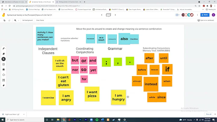 Sentence Variety and Combinations