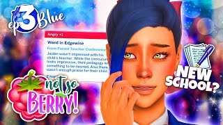 She has to LEAVE SCHOOL?!  - NOT SO BERRY CHALLENGE! 💙 Blue #3