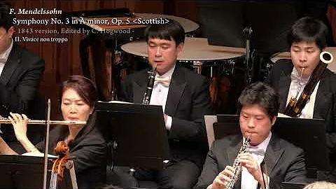 Mendelssohn, Symphony No. 3  "Scottish"(1843 Version by C. Hogwood) /Earnest Philharmonic Orchestra