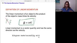 phys2A ch7.1 The Impulse-Momentum Theorem