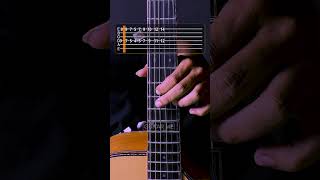 Canon in D two fingers Guitar Tutorial #guitartutorial #music #shorts #fyp