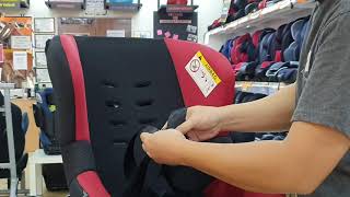 How to Replace Cover for Koopers Pago Convertible Car Seat | LittleWhiz.com