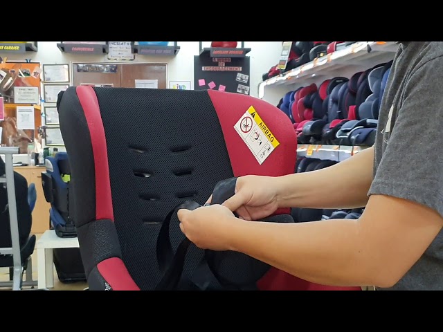 How to Replace Cover for Koopers Pago Convertible Car Seat | LittleWhiz.com class=