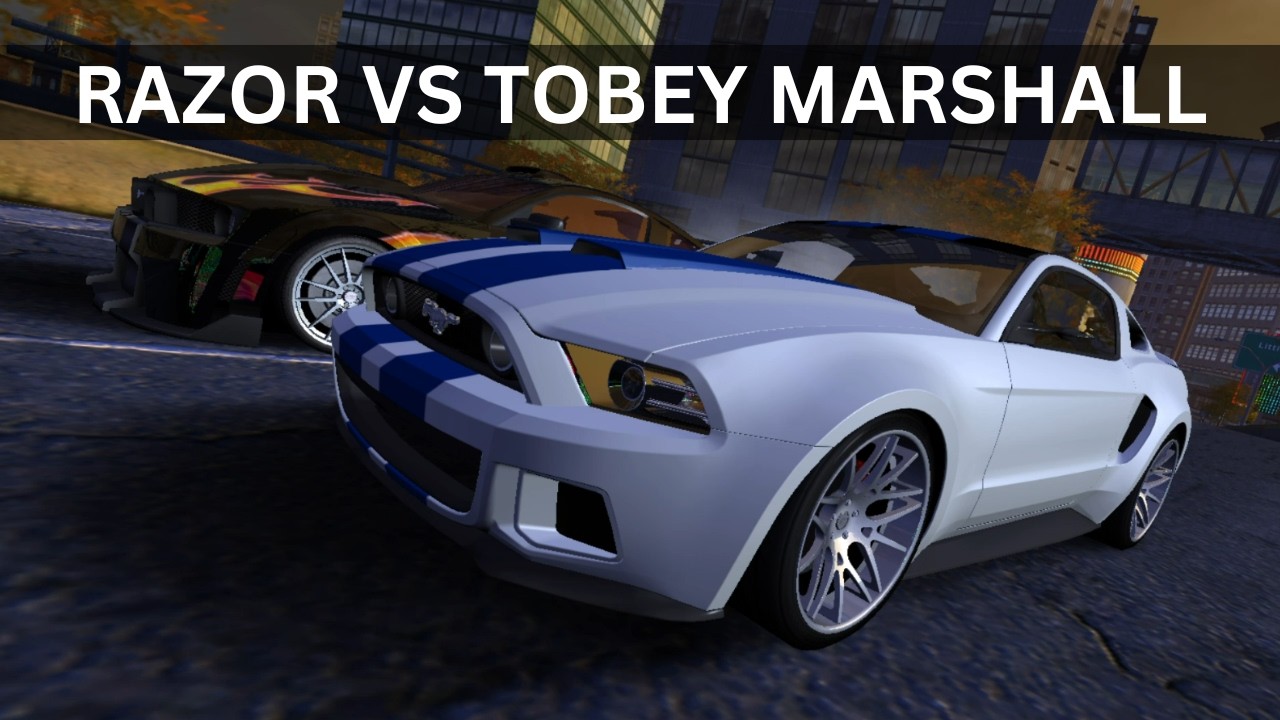 RAZOR FINAL BOSS vs 2014 MUSTANG GT from NFS MOVIE!!!