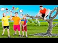 Must Watch Very Special New Funny Video 2025 | Rescuing the Pomelo Picker from the Angry Crowd! 🍊🔥