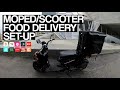 Honda Ruckus Scooter/Moped Food Delivery Set-up with Links - DoorDash UberEats Downtown Los Angeles