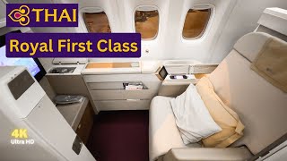 Amazing Thai Airways Royal First Class Suite on Boeing 777 | Full Experience