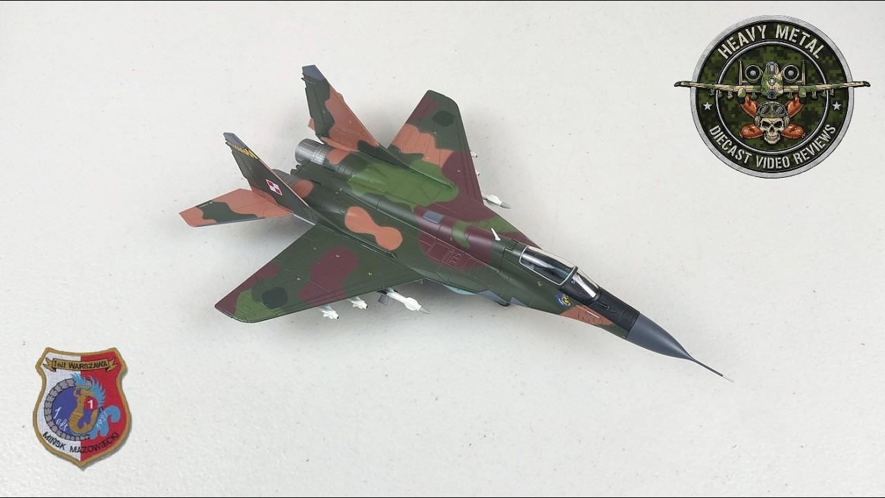 【HOBBY MASTAR】空軍MIG29 FULCRUMC 1/72 Mikoyan MiG-29 Fulcrum, Polish Air Force, Hobby Master, 1:72 Scale