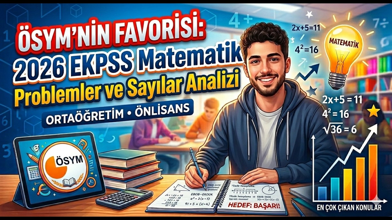 ÖSYM’NİN FAVORİSİ: 2026 EKPSS Matematik Problemler ve Sayılar Analizi