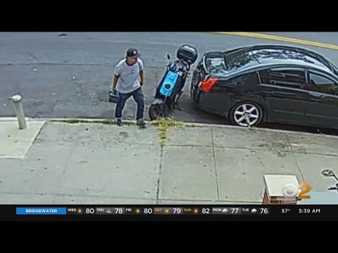 Man Steals Battery From Revel Scooter