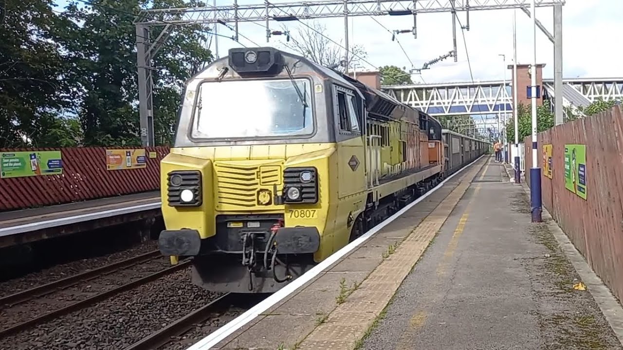 DB Route refreshing Inc 60074, Colas 70807, TfW/Northern Combo +more @ Davenport/Cheadle.