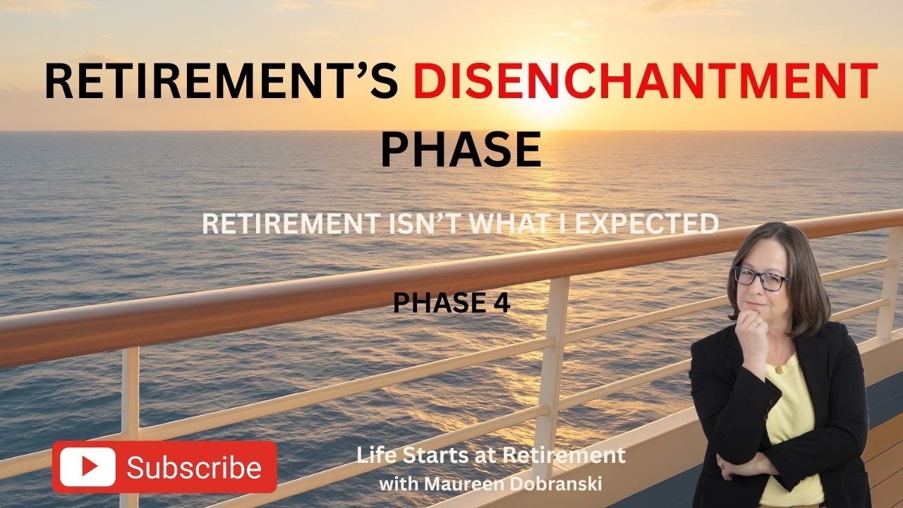 Retirement's disenchantment stage - When retirement feels empty!