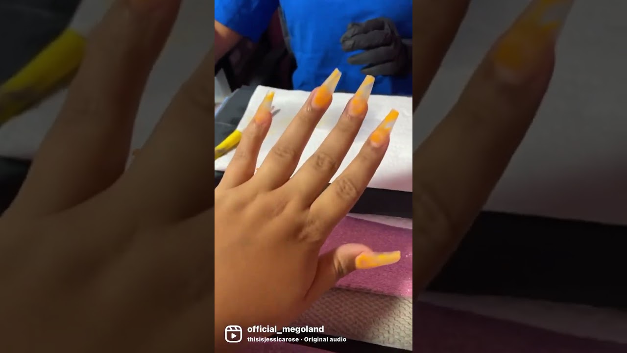 Orange Marble 🍊🧡