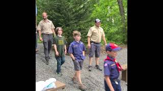 Cub scouts ceremony