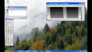 Gwyddion, measuring distances