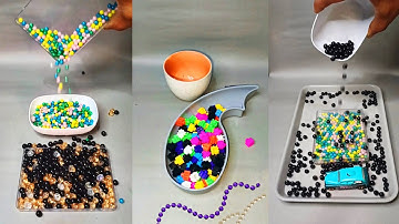 💧 Ultimate Beads Falling ASMR – Most Satisfying Sounds for Relax & Sleep | EchoSatisfy 2.0