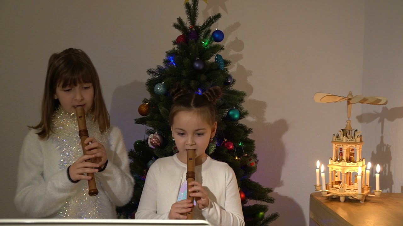 Tragt in die Welt nun ein Licht , Blockflöte & Gitarre