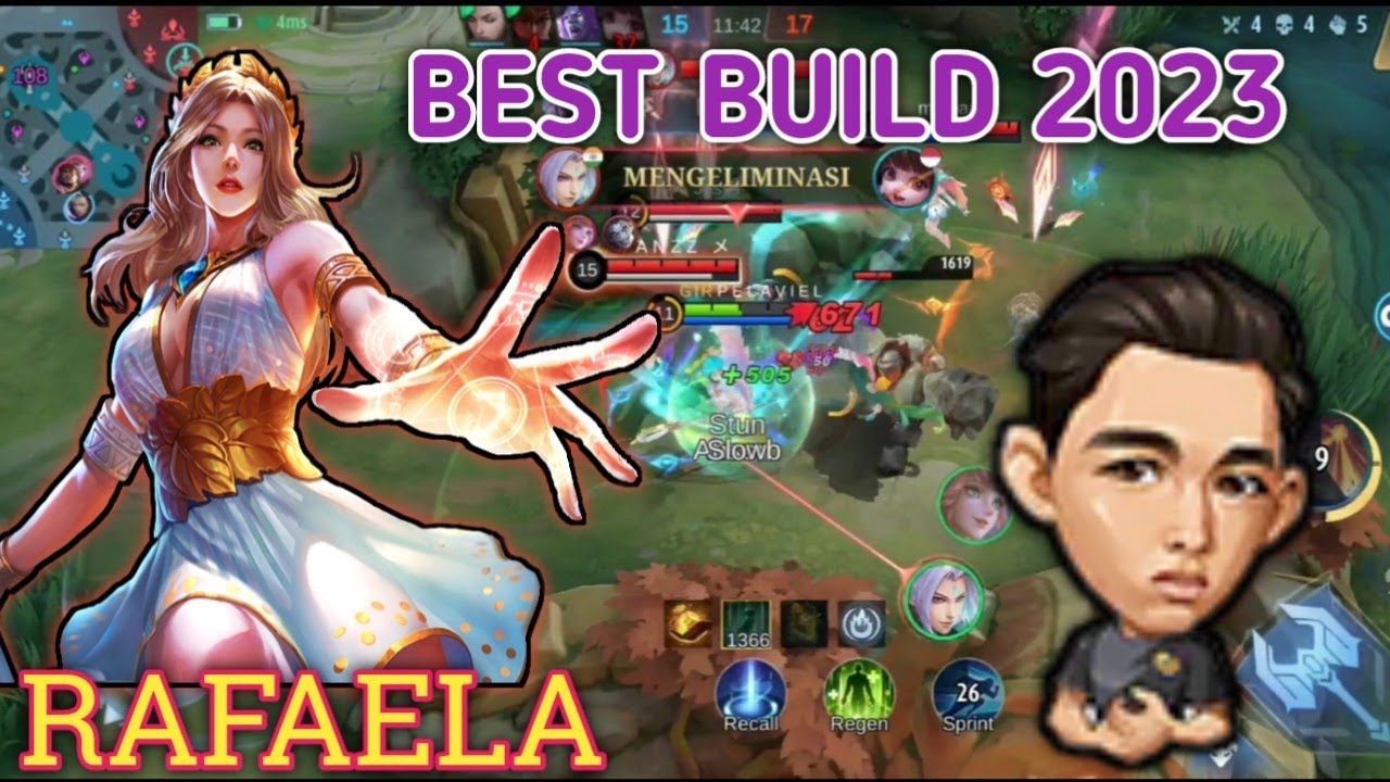 (BEST BUILD 2023) GAMEPLAY RAFAELA - BUILD TOP 1GLOBAL RAFAELA - MLBB ...