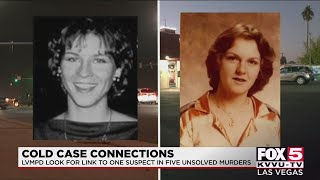 5 more cases possibly tied to solved cold case murders, Las Vegas police say
