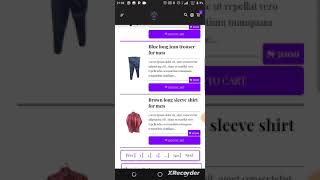 Demo of an E-commerce applications using flask