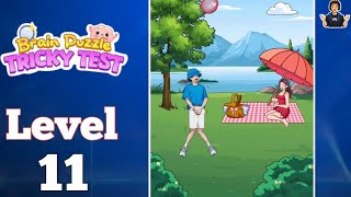 Brain Puzzle Tricky Test Level 11 Full Walkthrough Solution