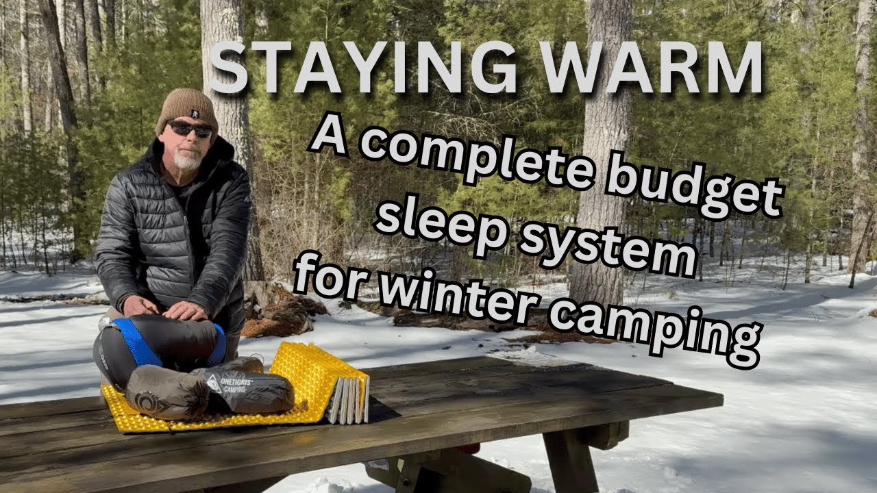 Лучший обзор: бюджетная система сна, коврик OneTigris Obsidian. Бюджетный спальный мешок Qezer Down.