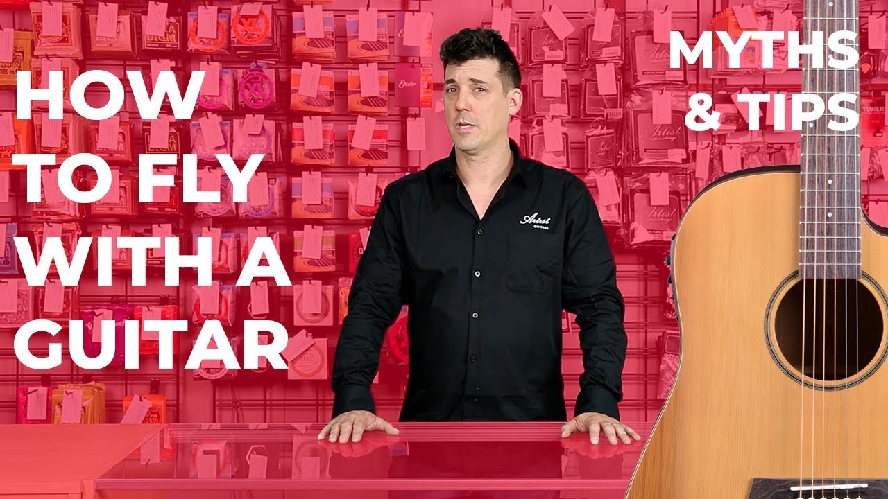 HOW to travel on a PLANE with a GUITAR MYTHS & TIPS YouTube