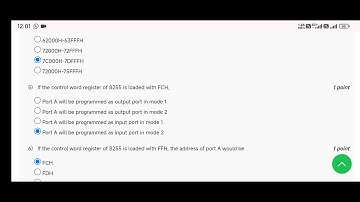 Microprocessors And Interfacing NPTEL COURSE 2025 Week - 6 Assignment solutions and Answer #nptelAns