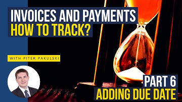 Tracking debt by vendor and invoice + due date. Part 6. Billing, invoicing and payments in MS Excel.