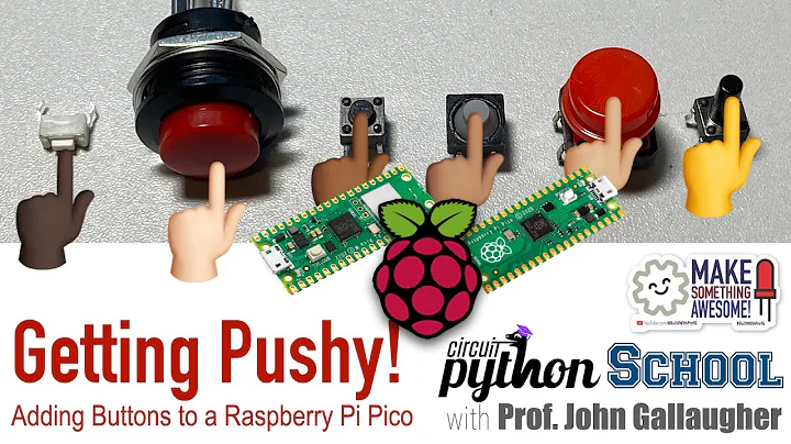 Adding a Button to a Raspberry Pi Pico (CircuitPython School)