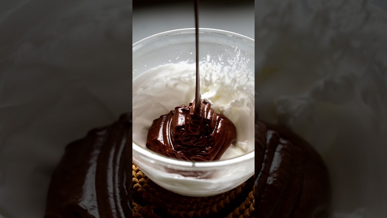 生クリーム消費にガトーショコラ焼いた|komugikodaisuki #shorts #cooking #recipe