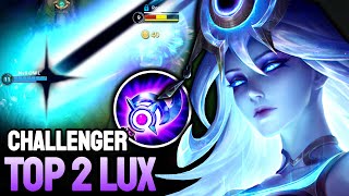 WILD RIFT LUX - TOP 2 LUX GAMEPLAY - CHALLENGER RANKED