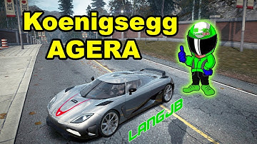 NFS World Koenigsegg Agera