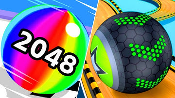 Ball Run 2048 Gameplay Vs Going Balls | Level 157-159 | All Games All Levels Android/ IOS 2024