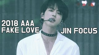 2018 AAA BTS FAKE LOVE JIN Focus