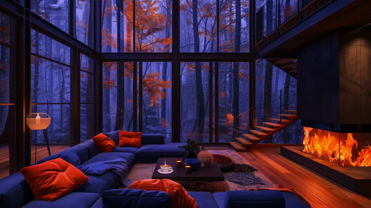 Perfect Rain Sounds at Night – Cozy Rainstorm for Deep Sleep & Relaxation | 8 Hours