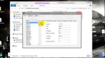 Handling Editor GTA SA