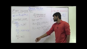 SEQUENTIAL 1ST ORDER REACTION IN 60 SECOND #chemicalkinetic @thinkjeePRIYESH #thinkjee #jee2023
