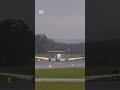 Watch the moment a plane made an emergency landing at newcastle airport abcnewsaustralia abcnews