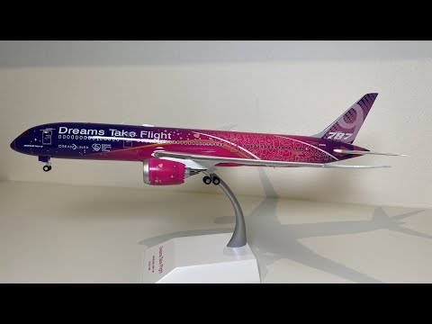 UNBOXING!! Jc Wings 1:200 Boeing 787-9 dreams take flight livery