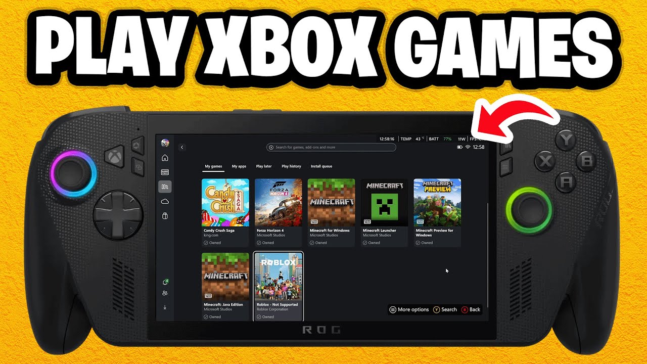 How to Play Xbox Games on ROG Xbox Ally X - Fastest Guide - YouTube