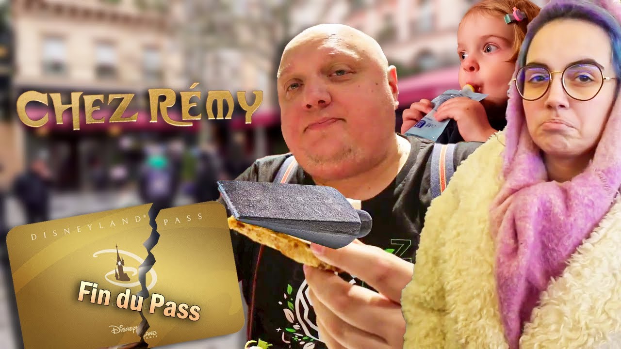 Nos adieux à Disneyland Paris au bistro de Rémy