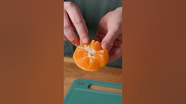 Orange Cutting Hack