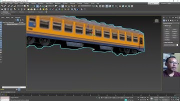 Retexturing economy train wagon with 3Ds Max part 1